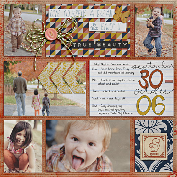 Project Life - Week 40 - Left