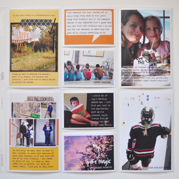 Project Life - Week 40 - Right Side