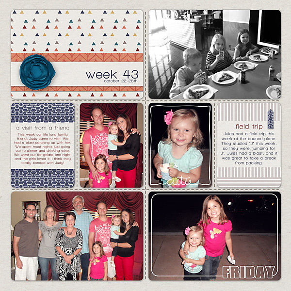 Project Life | Week 43 Left