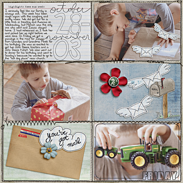 Project Life - Week 44 - Right