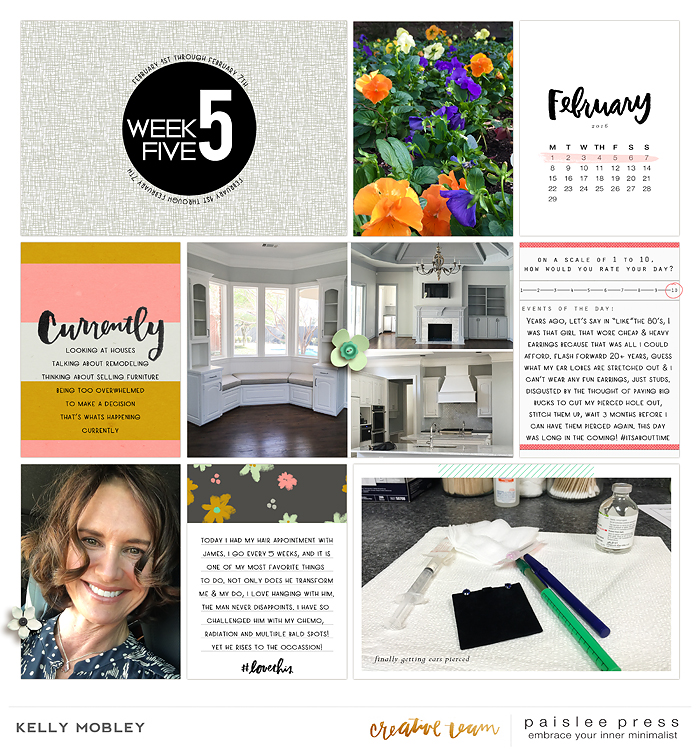 Project Life Week 5 Page 1