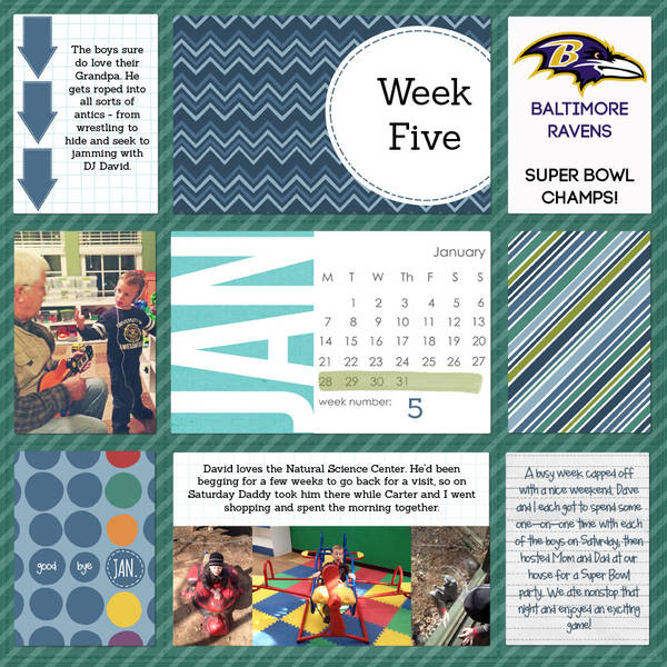 Project Life Week 5
