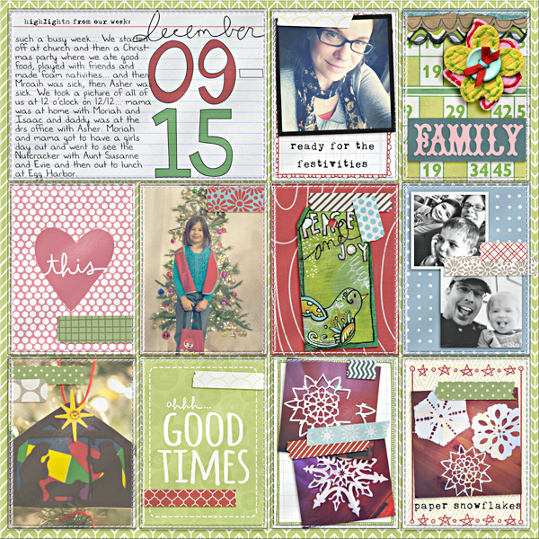 Project Life - Week 50 - Left