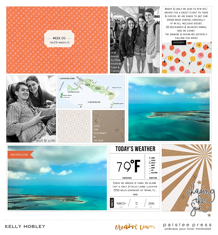 Project Life Week 9 Page 1