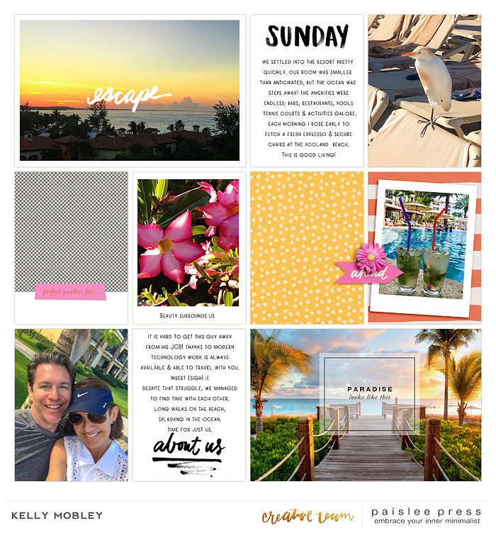 Project Life Week 9 Page 2