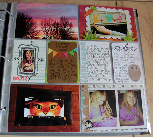 Project Life - Week 9 page 2