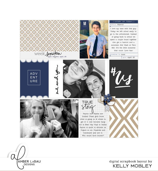 Project Life Wk 17 Page 1
