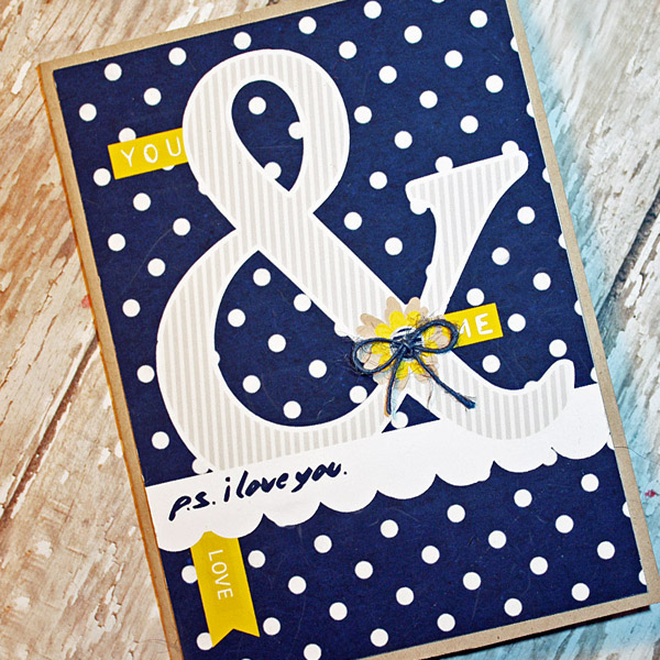PS I LOVE YOU card