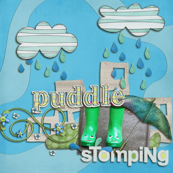 puddle stomping