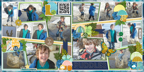 Puddles (double page)
