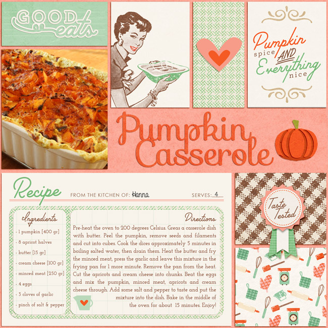 Pumpkin Casserole