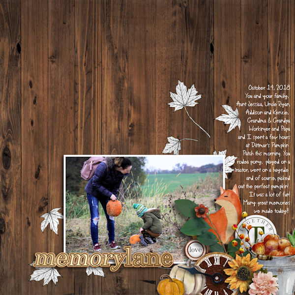 Pumpkin Patch Memories