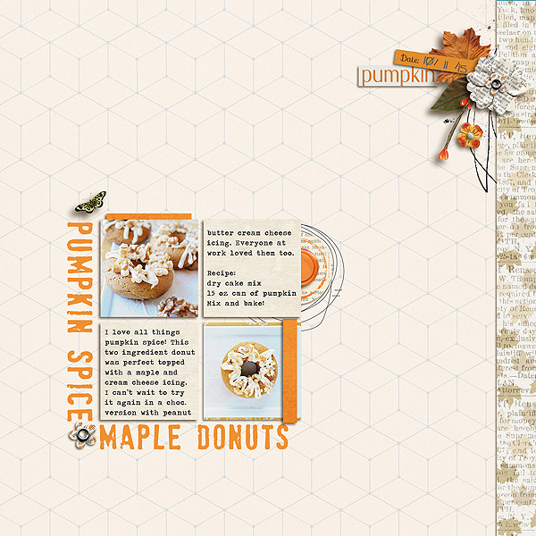 Pumpkin Spice Donuts