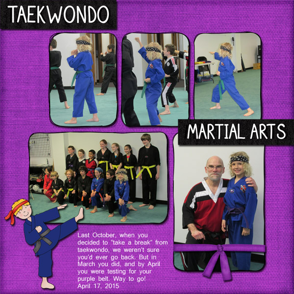 Purple Belt Test