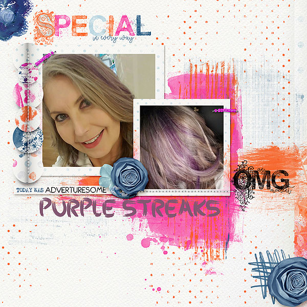 Purple-streaks