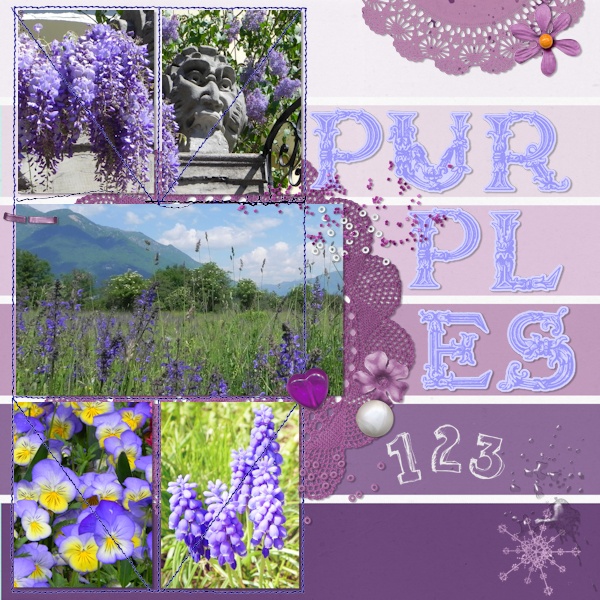 purples