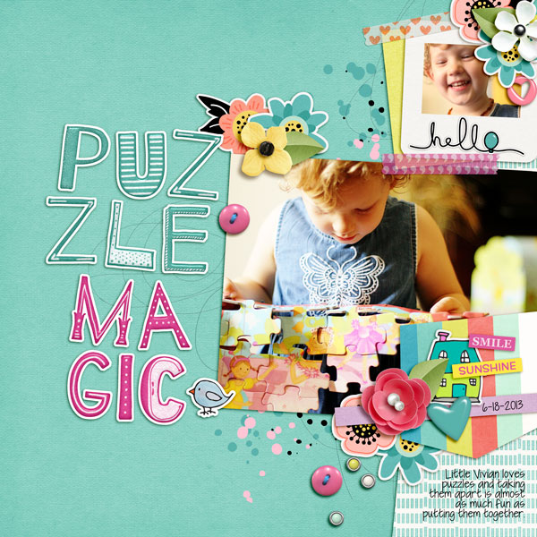 Puzzle Magic - MOC 18 Day 3 Mood Board