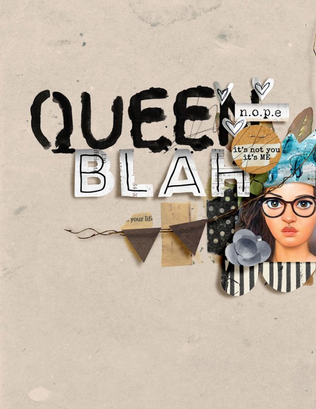 Queen Blah - November Art Muse Week #2