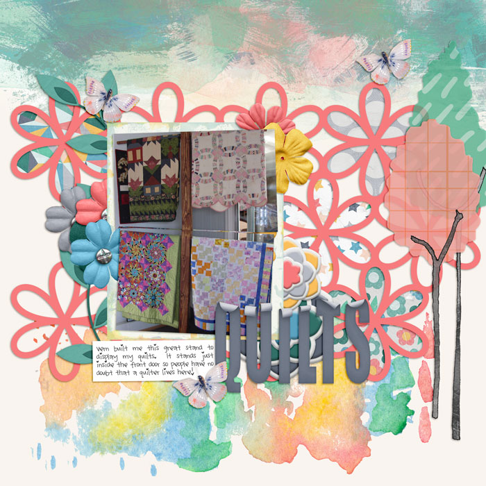 Quilt-stand