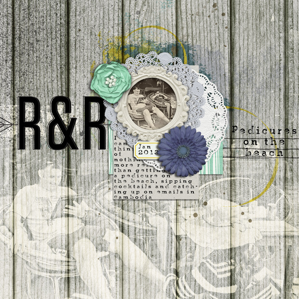 r & r