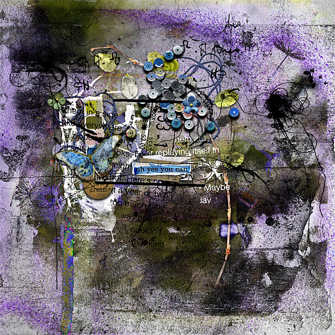 Rachel Jefferies-July 2021-Mixed Media Challenge-Textures-Believe