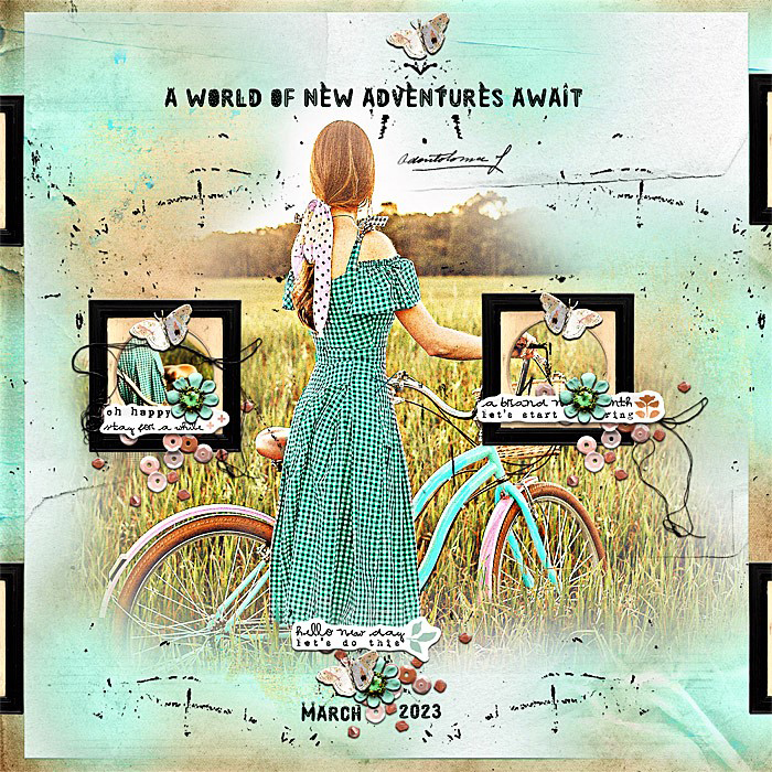 Rachel Jefferies-March 2023-Mixed Media Monthly Challenge-Recipe-A Brand New Day