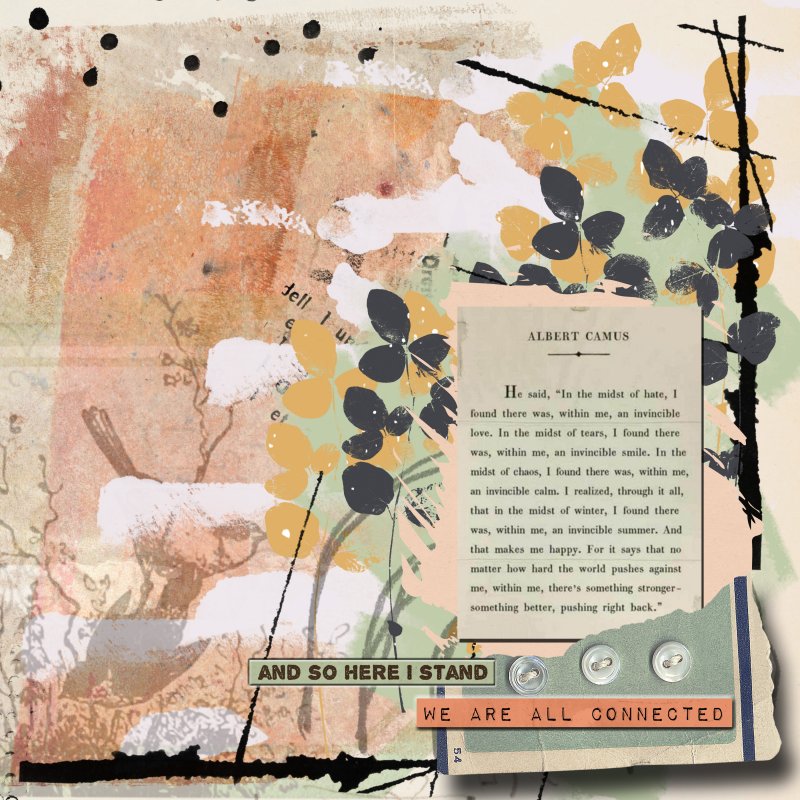 Rachel Jefferies Mixed Media Challenge August
