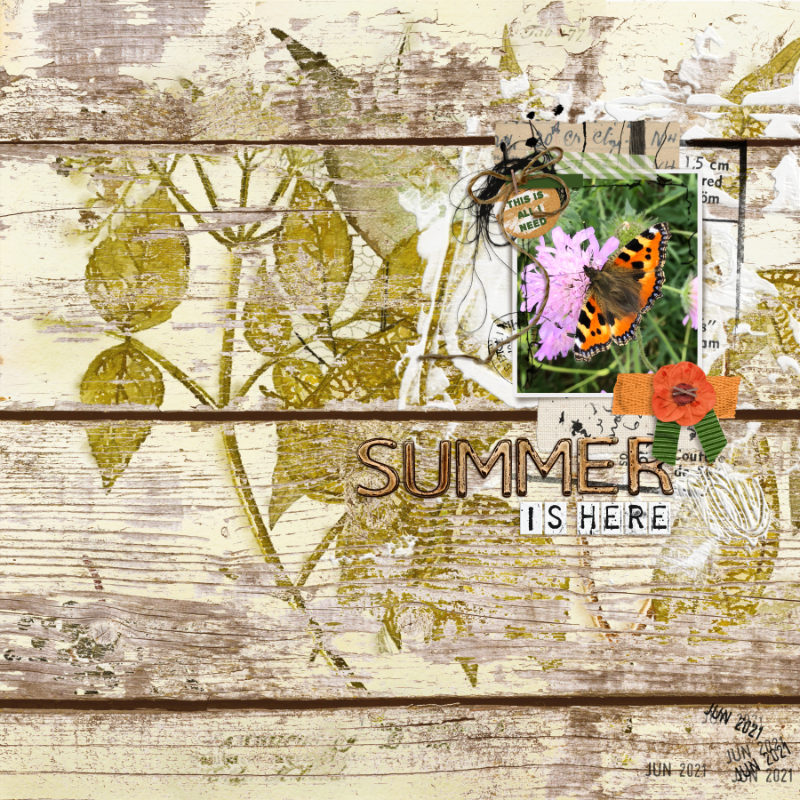 Rachel Jefferies Mixed Media Challenge July 2021