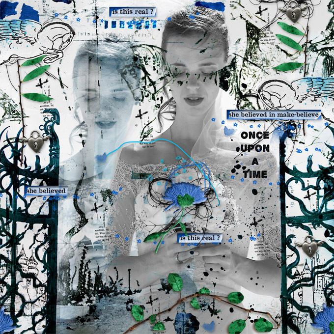 Rachel Jefferies-Mixed Media Challenge-March 2021-Scraplift-Do You Believe?