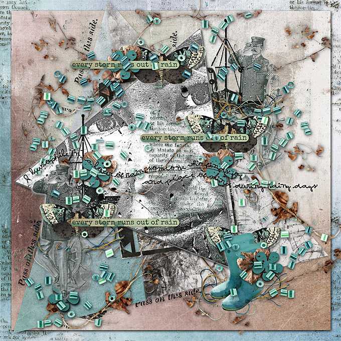 Rachel Jefferies-November 2021-Mixed Media Challenge-Triangles-Storms Will Pass