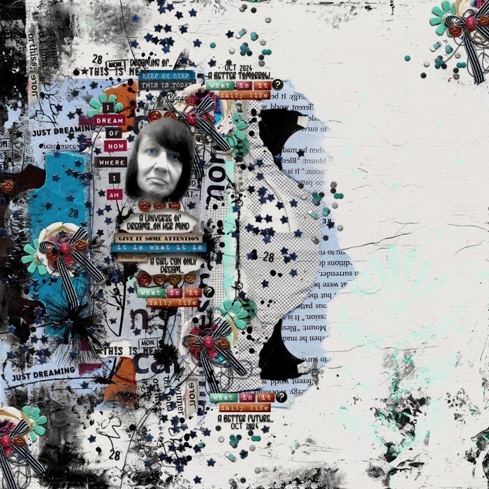 Rachel Jefferies-October 2024-Mixed Media Challenge-Simplicity Of Dreams