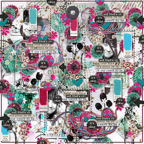 Rachel JefferiesMixed Media Challenge-December 2021-Meant To Be