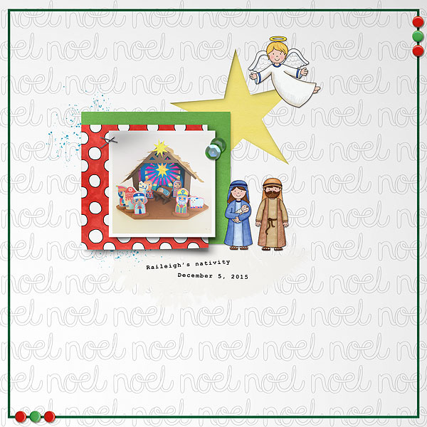 Raileigh's Nativity- December 2015