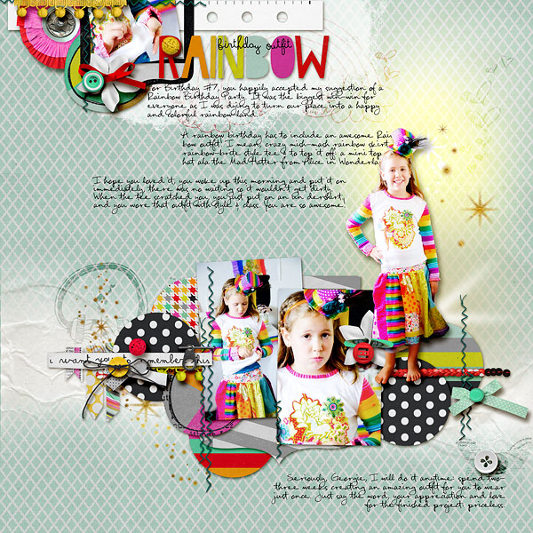 Rainbow Birthday Outfit