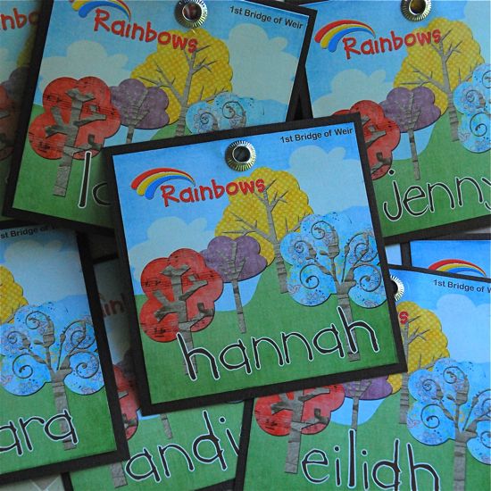 Rainbow Guide Badges