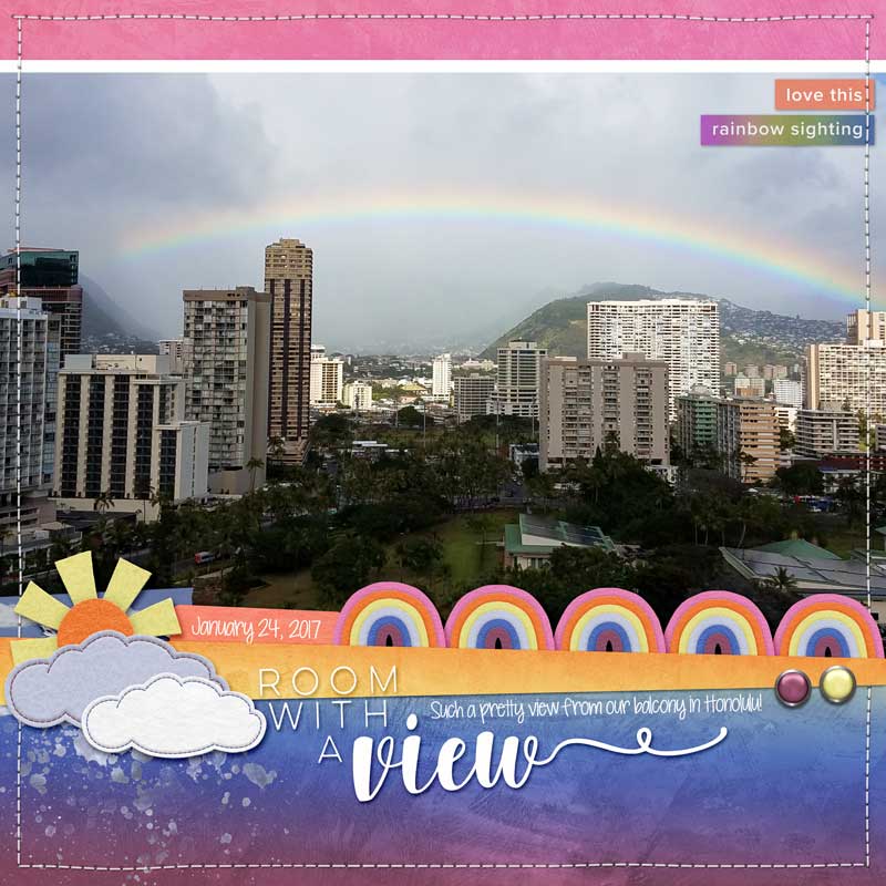 Rainbow in Honolulu (MIS 6/3/23)