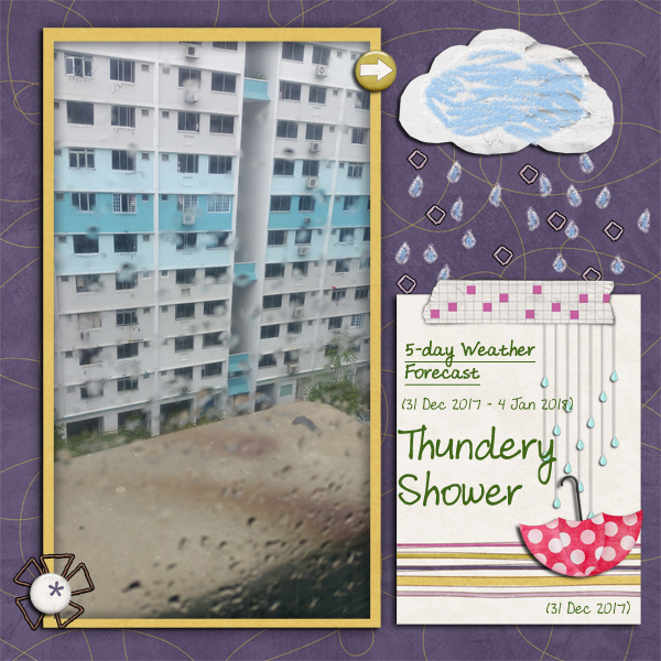 Raining into the 2018
