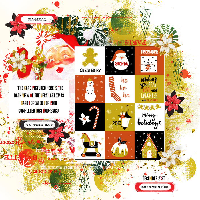 Random Challenge-December-A Christmas Tradition-Card Making Mania-December 2019 Edition