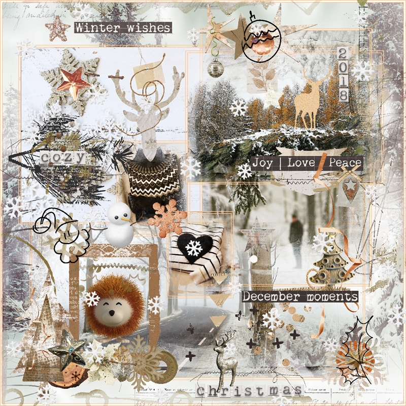 Random Challenge-December-Tags,Tabs & Labels-Deer December