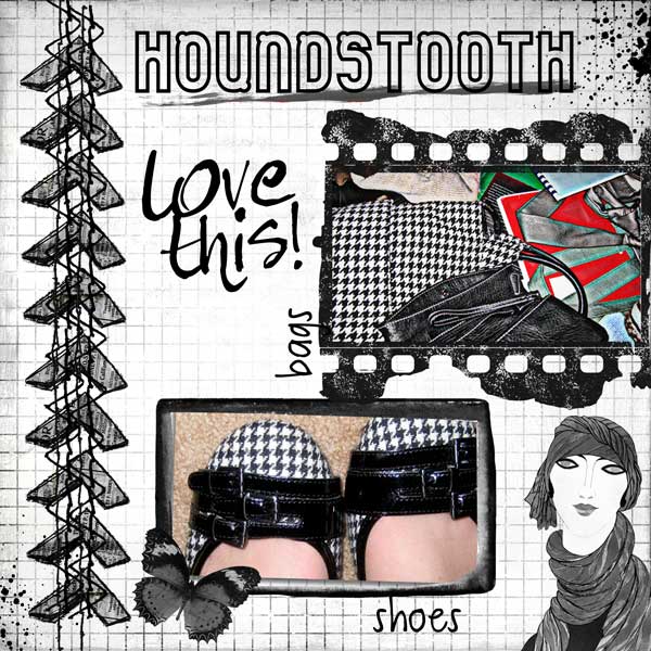Random Challenge:  Houndstooth