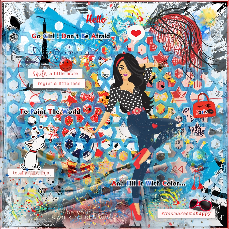 Random Challenge-July-Cut Out Fancies-Be You