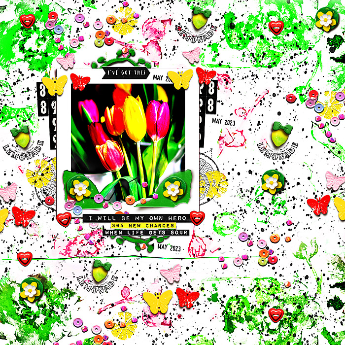 Random Challenge-May 2023-Butterflies-Second Chances