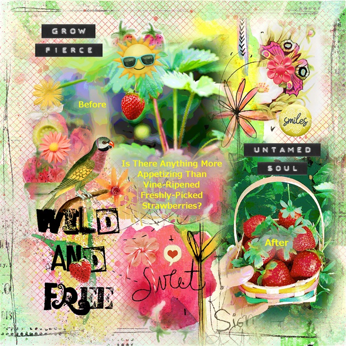 Random Challenge-May-Before & After-Strawberry Fields Forever