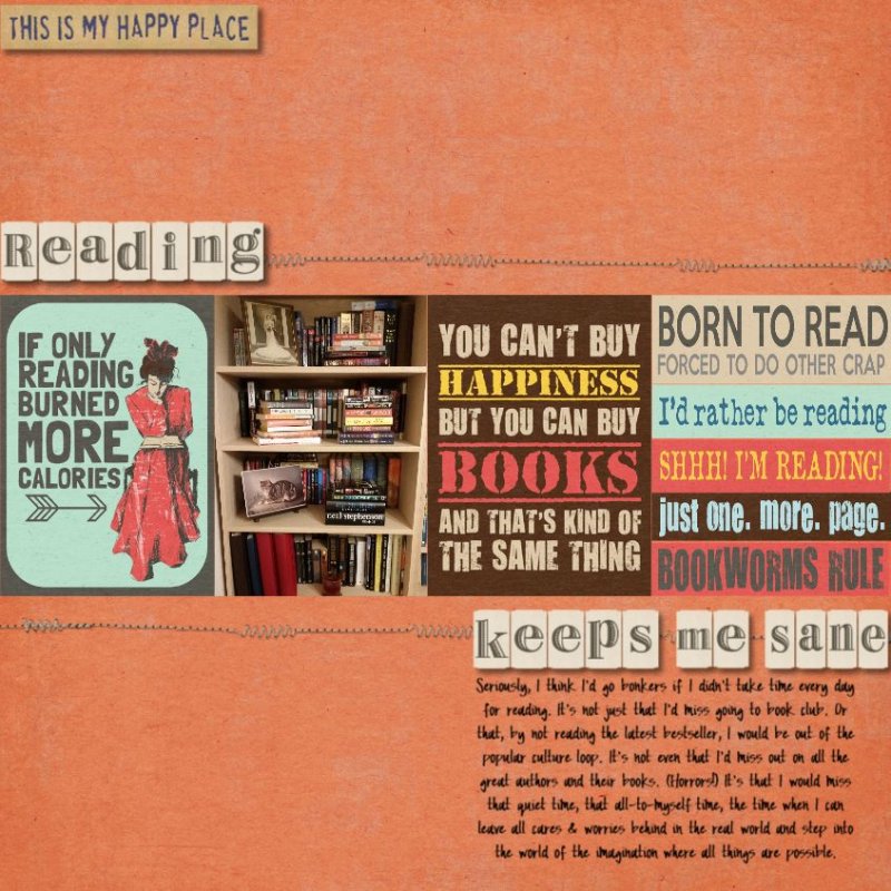 Reading Keeps Me Sane TLP_MOC_Day9
