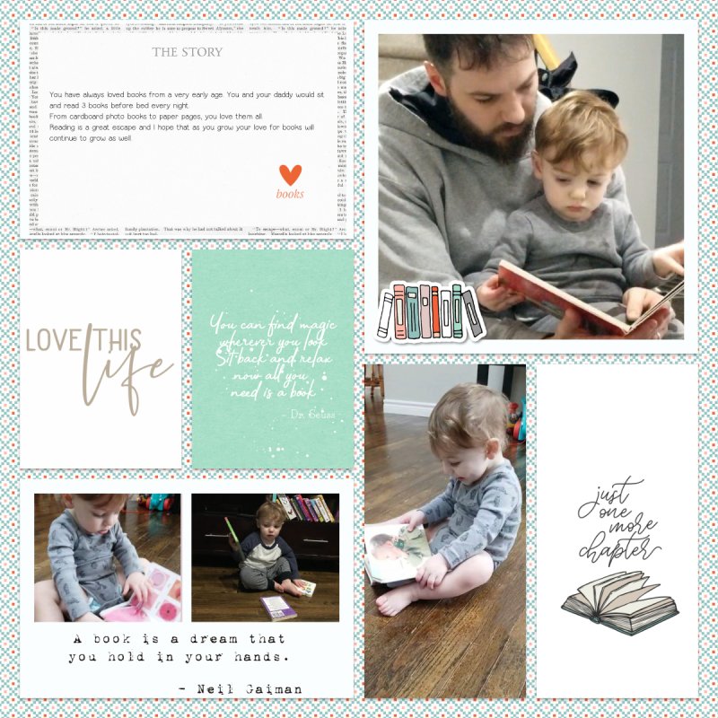 Reading with Daddy
