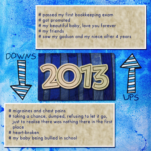 Recap 2013, ups and downs
