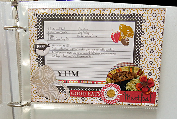 Recipe Page (Meatloaf)
