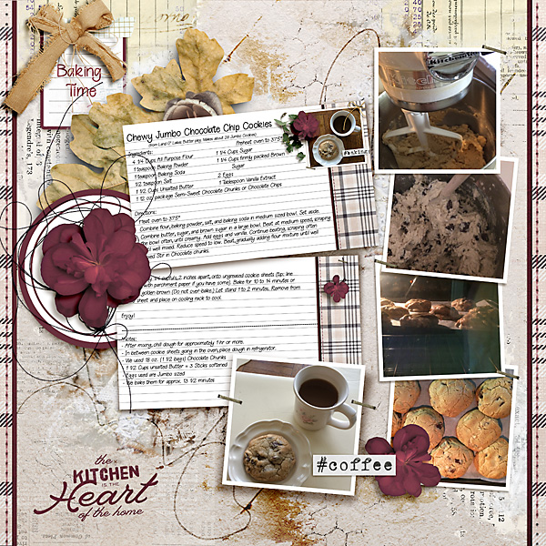 Recipe Page (NBK's Slow Scrap Friday 5/6)