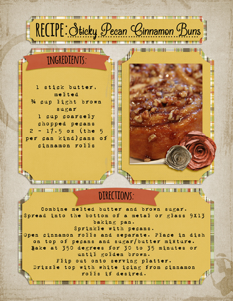 RecipeStickyBuns