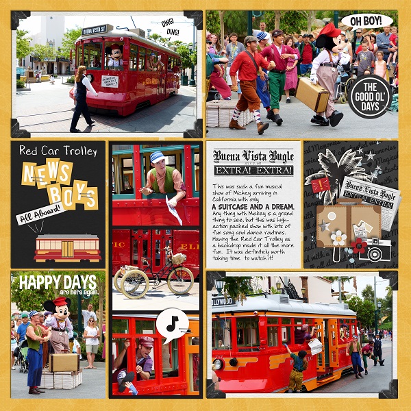 Red Car Trolley News Boys